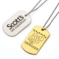 sublimation blank metal dog tag/dog label